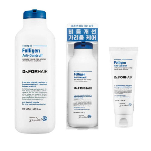 ТЕСТЕР Шампунь проти лупи для ослабленого волосся Dr.FORHAIR Folligen Anti-Dandruff Shampoo 10мл
