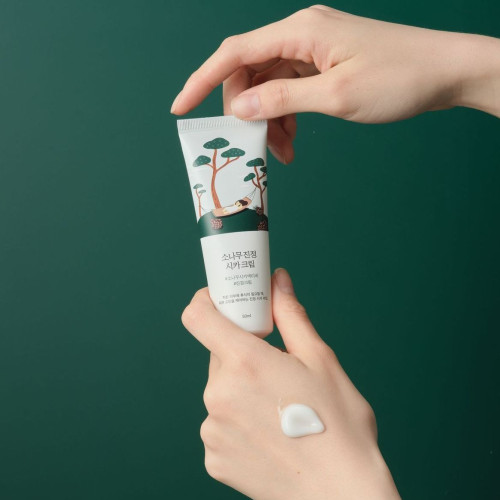 Заспокійливий крем з екстрактом голок сосни ROUND LAB Pine Calming Cica Cream 50мл